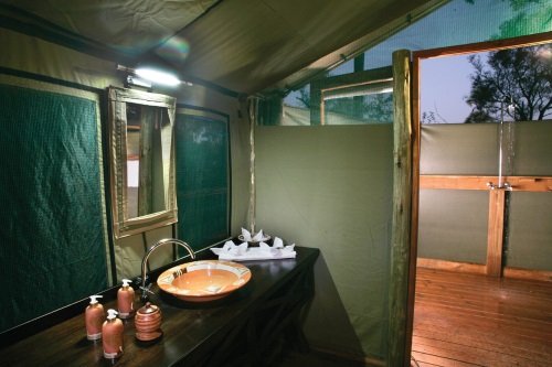 Moremi Crossing badkamer